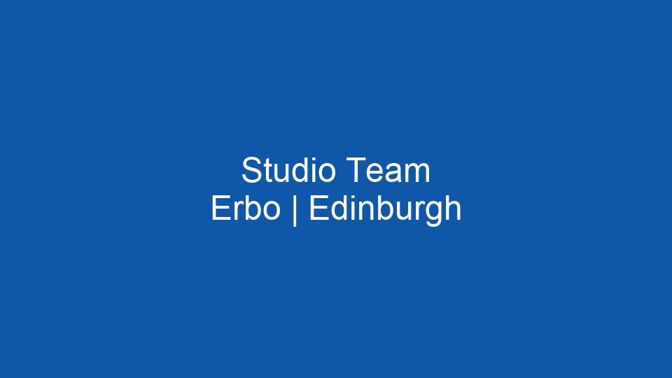 Erbo studio team collaborating on app developer edinburgh planning
